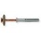 Schlagdübel FLASHfix A2/CU 6 x 40 mit Senkbund und Rosette Ø 15 mm